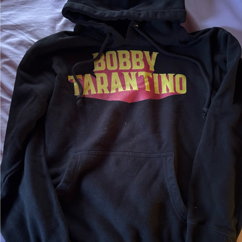 Black Logic Bobby Tarantino Sweater with Bold Graphic Design